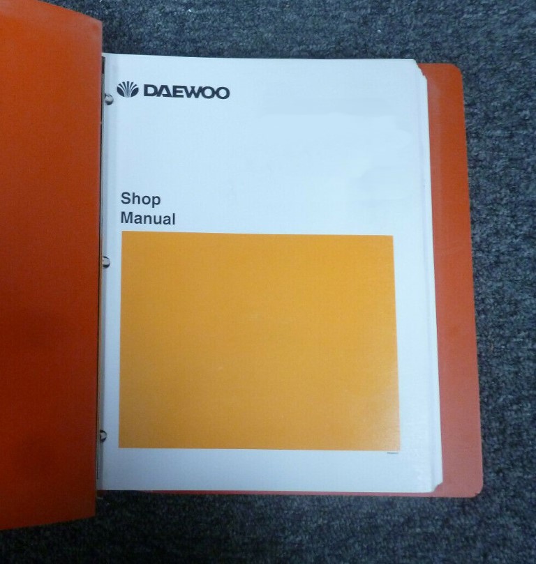 DAEWOO G18S-2 FORKLIFT Shop Service Repair Manual DAEWOO G18S-2 FORKLIFT Shop Service Repair Manual