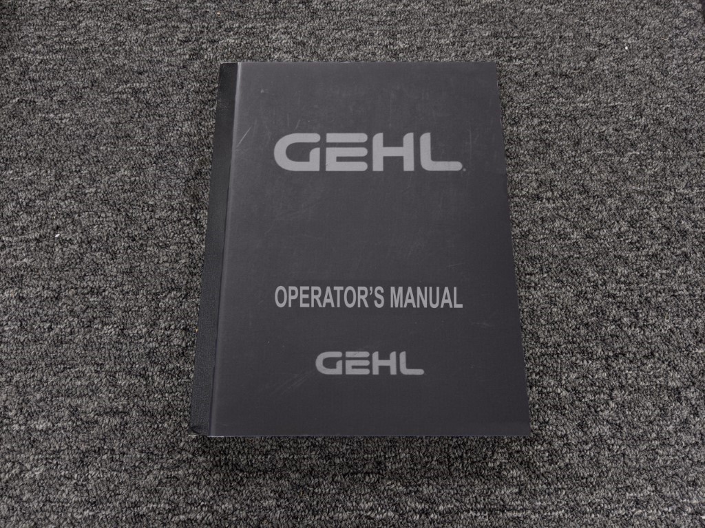 GEHL DL10H-44 TELEHANDLER Owner Operator Maintanance Manual GEHL DL10H-44 TELEHANDLER Owner Operator Maintanance Manual