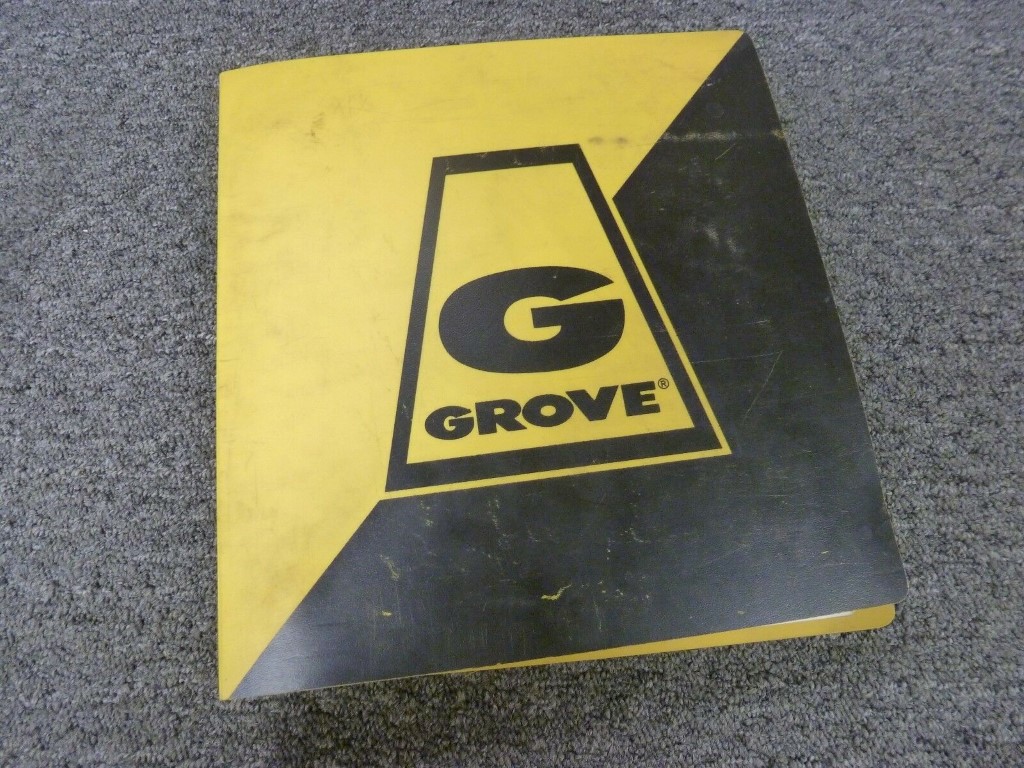 Grove SM2532BE Lift Parts Catalog Manual Grove SM2532BE Lift Parts Catalog Manual