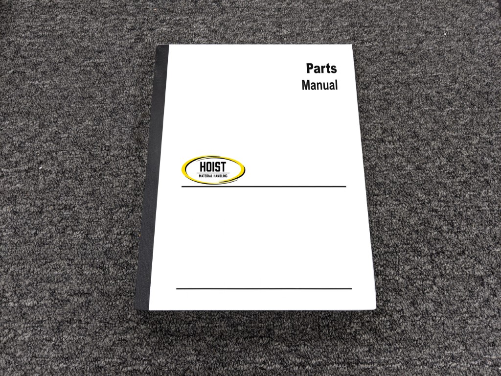 HOIST F400 FORKLIFT Parts Catalog Manual HOIST F400 FORKLIFT Parts Catalog Manual