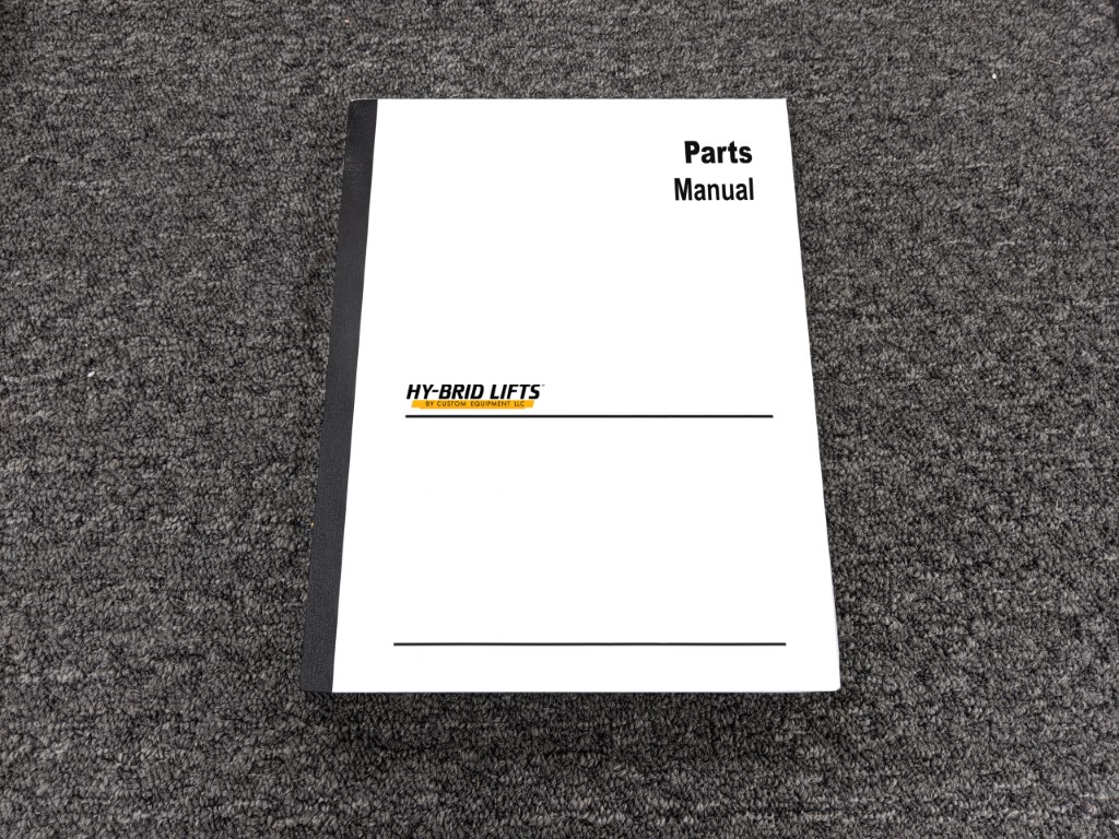 HY-BRID LIFTS HB-1030 SCISSOR LIFT Parts Catalog Manual HY-BRID LIFTS HB-1030 SCISSOR LIFT Parts Catalog Manual