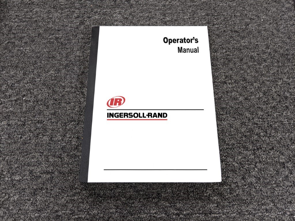 INGERSOLL-RAND VR-843D TELEHANDLER Owner Operator Maintanance Manual INGERSOLL-RAND VR-843D TELEHANDLER Owner Operator Maintanance Manual