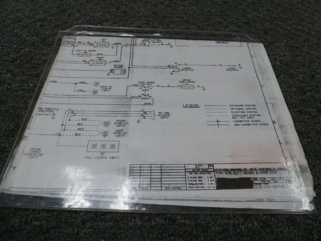 MAGNI HTH30.12 TELEHANDLER Electric Wiring Diagram Manual MAGNI HTH30.12 TELEHANDLER Electric Wiring Diagram Manual