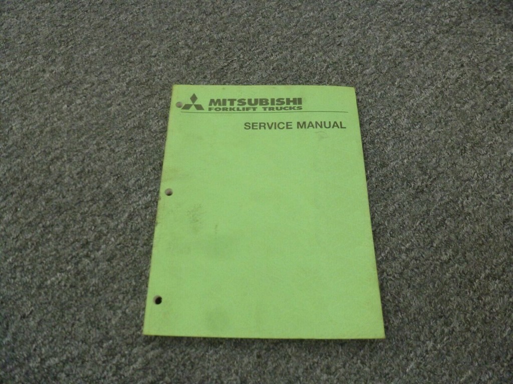 MITSUBISHI FD50K FORKLIFT Shop Service Repair Manual MITSUBISHI FD50K FORKLIFT Shop Service Repair Manual