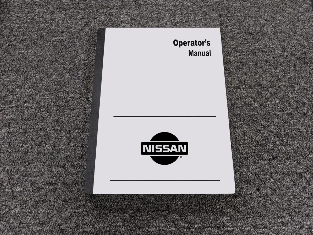 NISSAN MF05 FORKLIFT Owner Operator Maintanance Manual NISSAN MF05 FORKLIFT Owner Operator Maintanance Manual