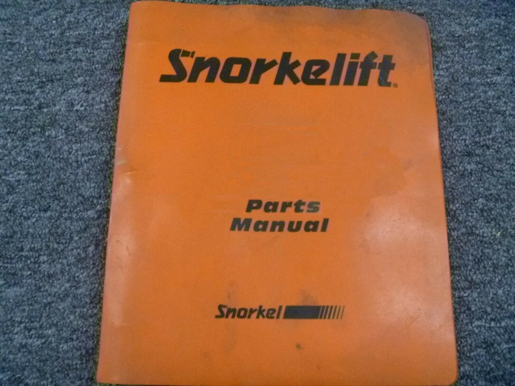Snorkel ATB60 Lift Parts Catalog Manual Snorkel ATB60 Lift Parts Catalog Manual