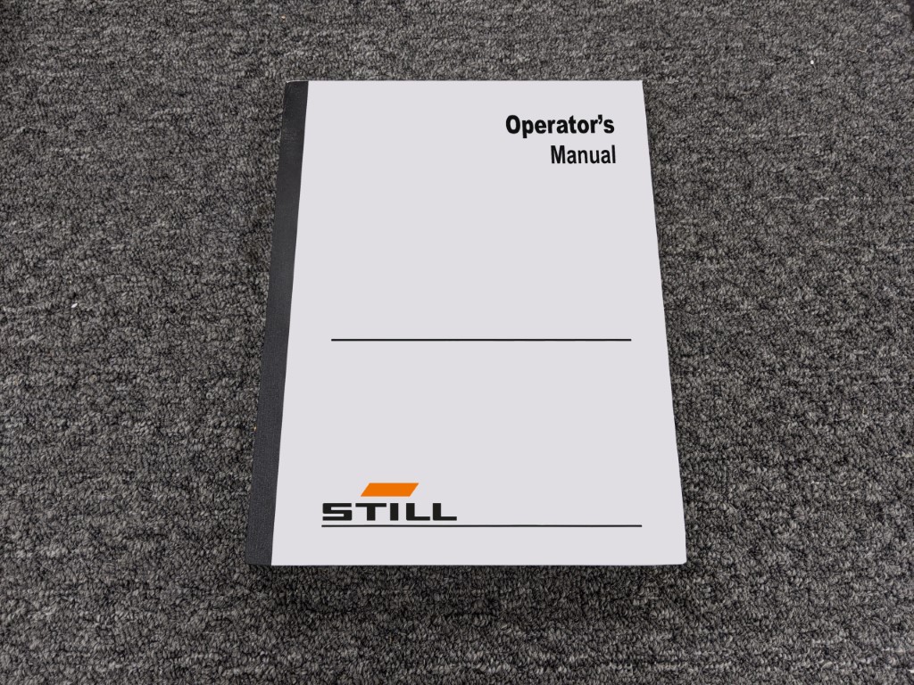 Still RX70-35T Forklift Owner Operator Maintanance Manual Still RX70-35T Forklift Owner Operator Maintanance Manual