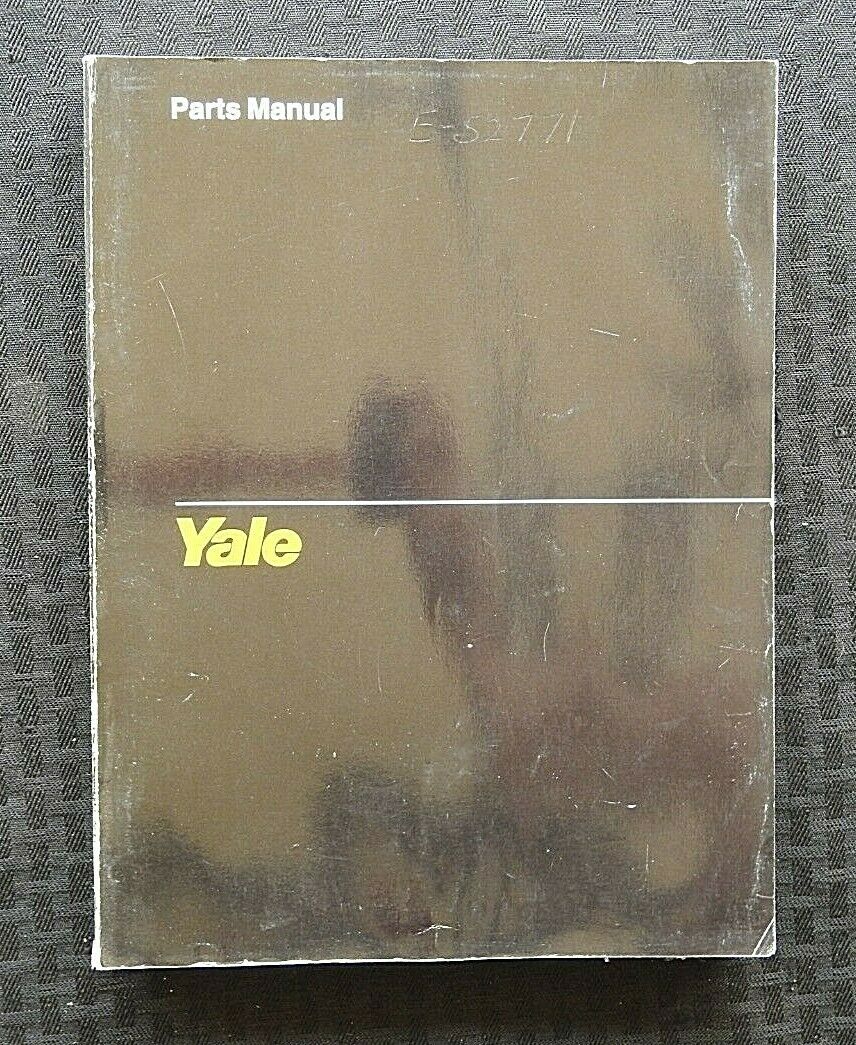 Yale GLC150-SBT Forklift Parts Catalog Manual Yale GLC150-SBT Forklift Parts Catalog Manual